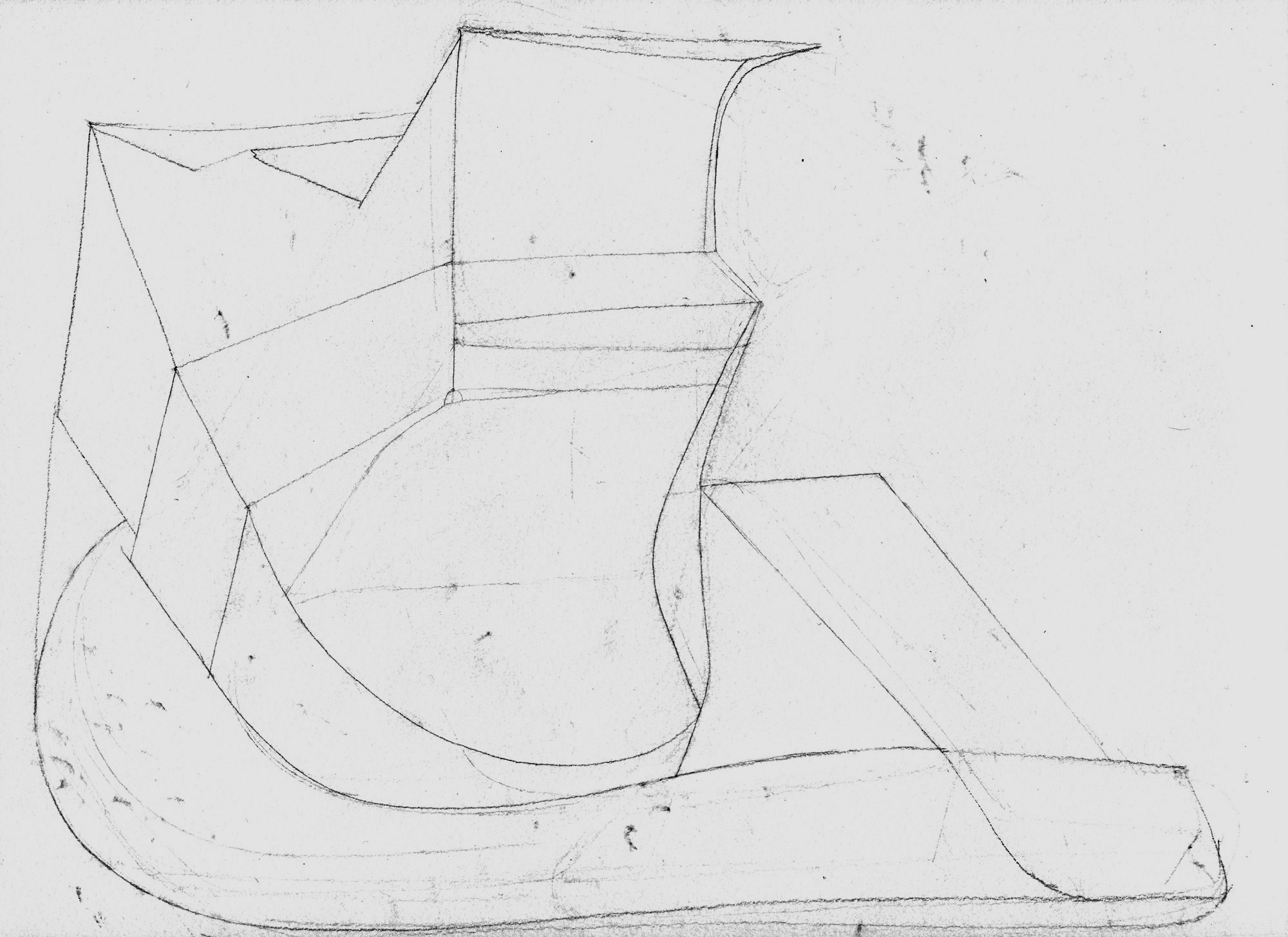 Many of my sculptures and prints start as drawings. As a pencil makes marks on a paper, the action connects the moment with my perceptions, material reality and possibilities. It grounds me to the universe and allows me to see and feel the unknown. This is how the seed of the piece is planted. From then on, I follow the growth with curiosity, openness, and patience.
