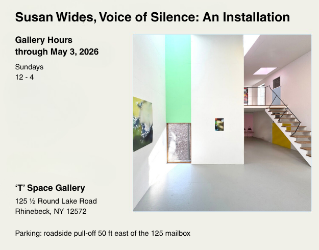 Susan Wides: An Installation Gallery Hours through May 3, 2026 